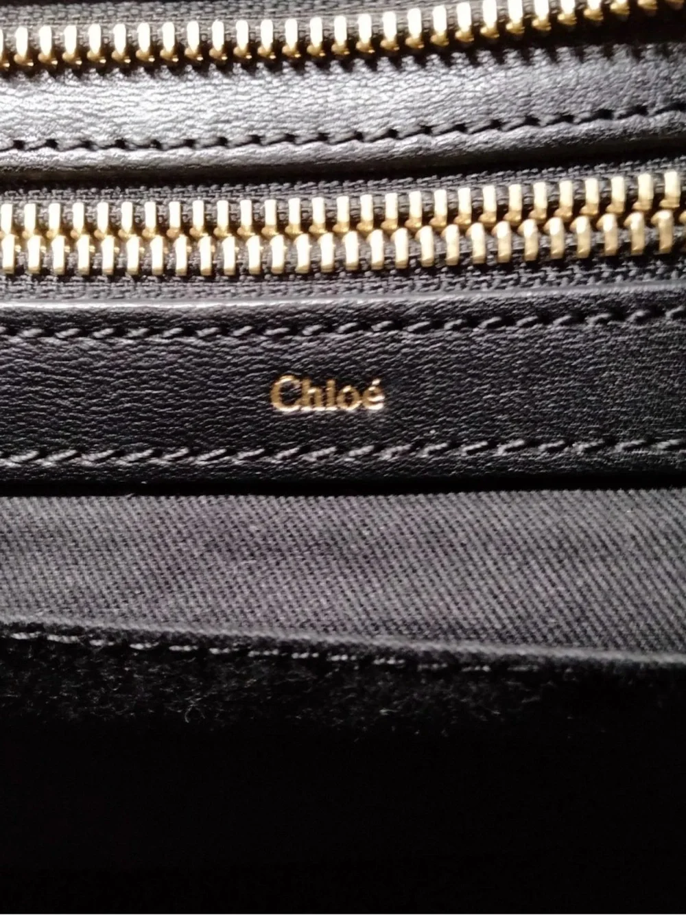 Chloe Alice Two-Tone Black and Cream Structured Satchel with Top Handles